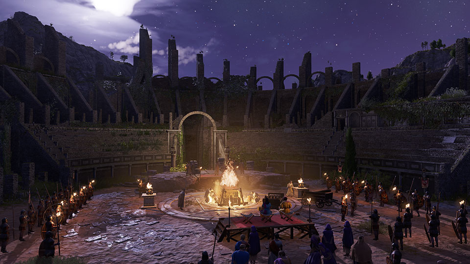 Ancient Roman City Building